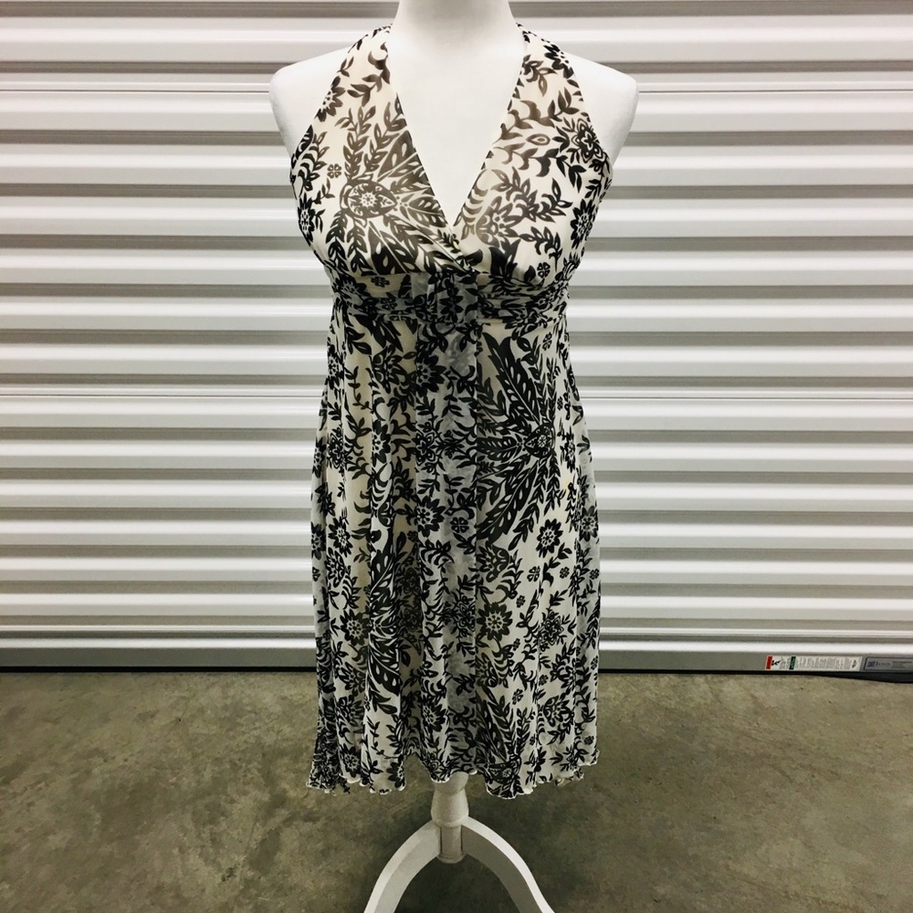 Halter midi dress